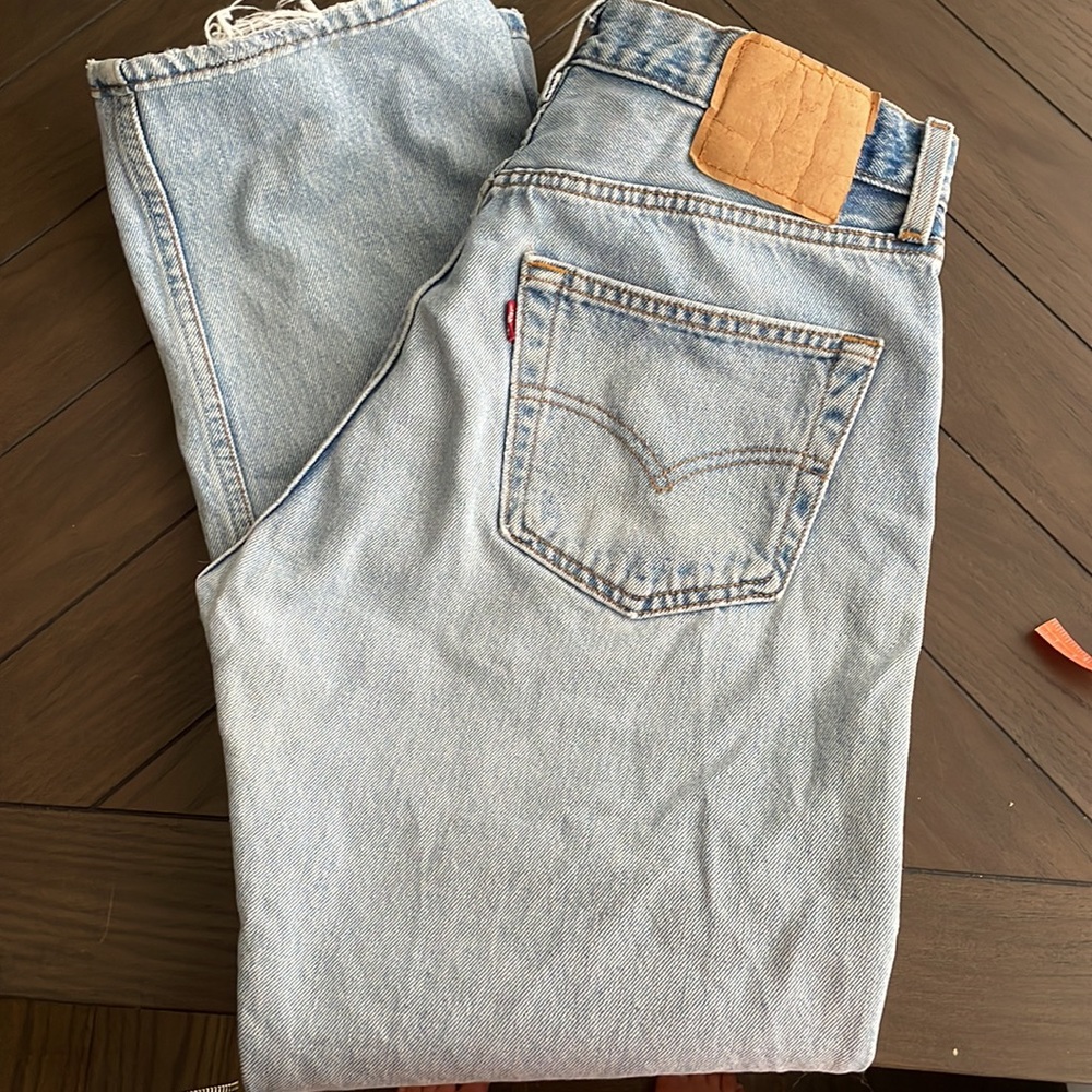 Levi's x Ali Grace Customs 501s